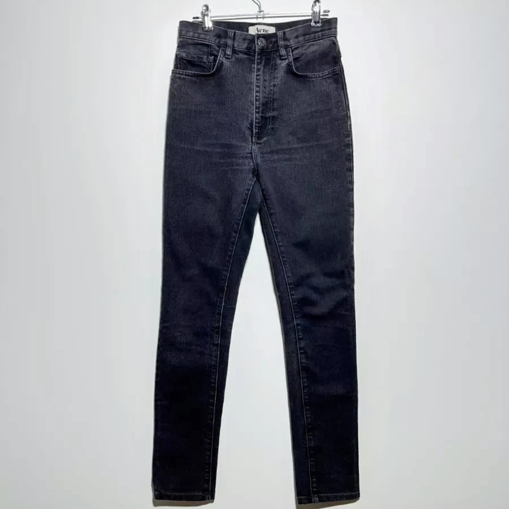 RSQ Vintage Mom Women's Jeans Black Skinny Size 0 from Tilly's